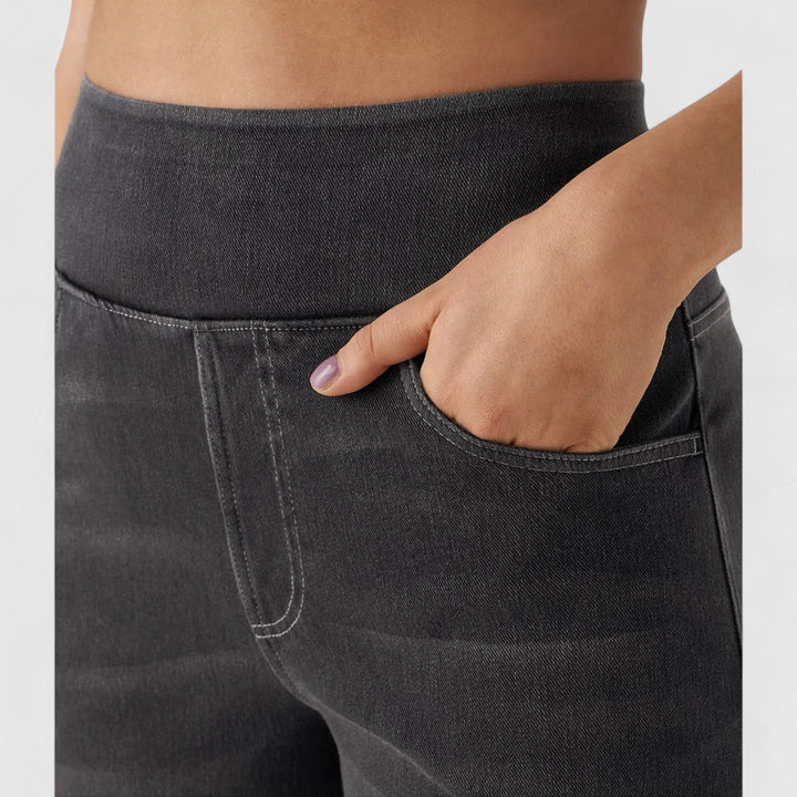 Speranța - Pantaloni elastici și confortabili cu talie înaltă