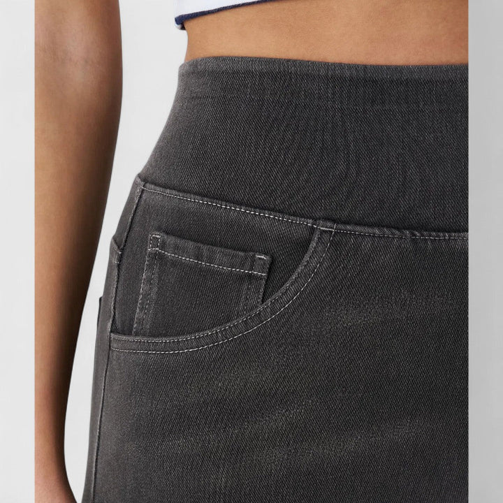 Speranța - Pantaloni elastici și confortabili cu talie înaltă