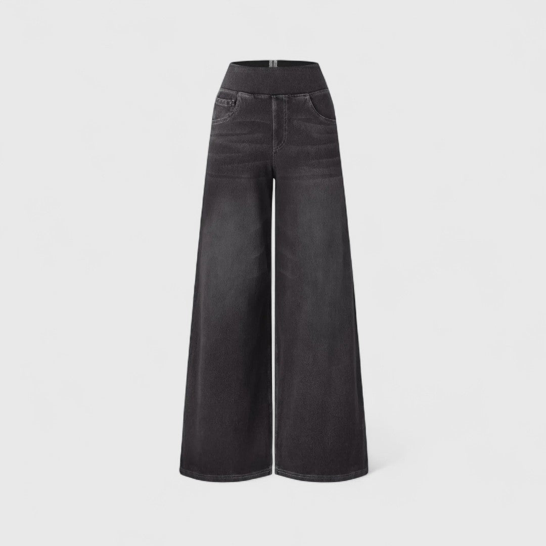 Speranța - Pantaloni elastici și confortabili cu talie înaltă
