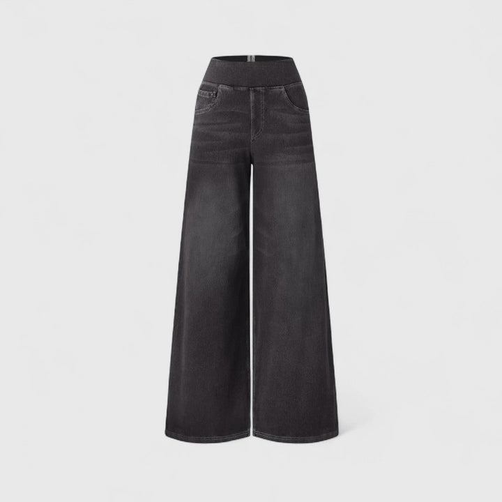 Speranța - Pantaloni elastici și confortabili cu talie înaltă