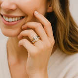 Theresa – Un inel auriu elegant