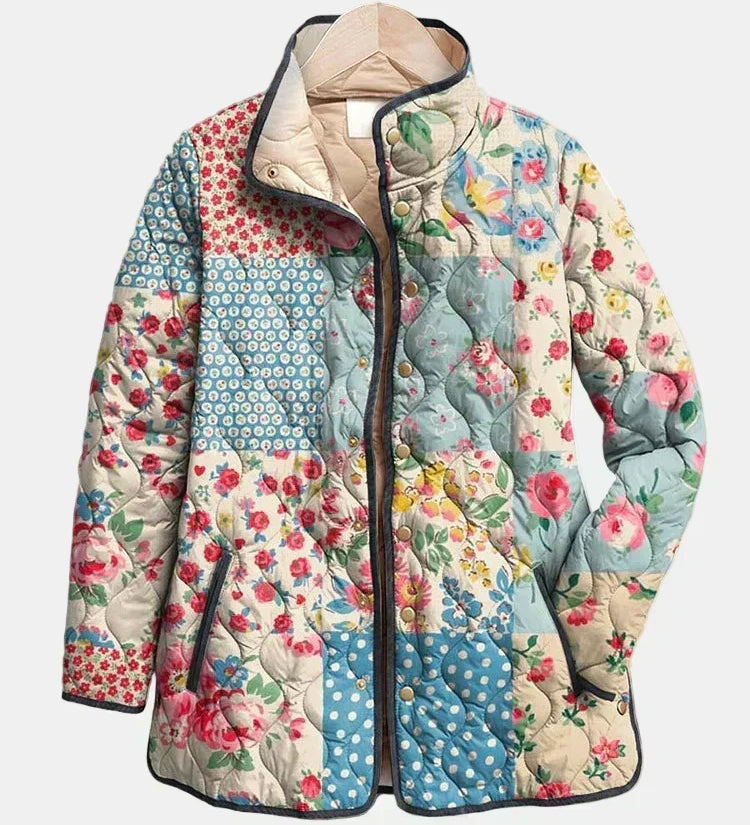 DELACROIX - Chloé Patchwork Floral Jacket