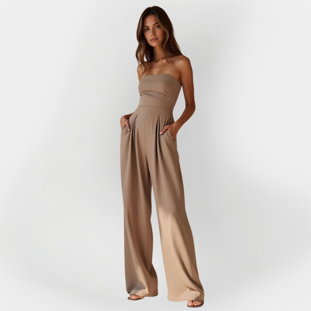 "Salopetă" can be rewritten as "Overall" or "Jumpsuit." If you're looking for a more descriptive title, you could use "Stylish Jumpsuit" or "Chic Overall." Please let me know if you have a specific context or style in mind!