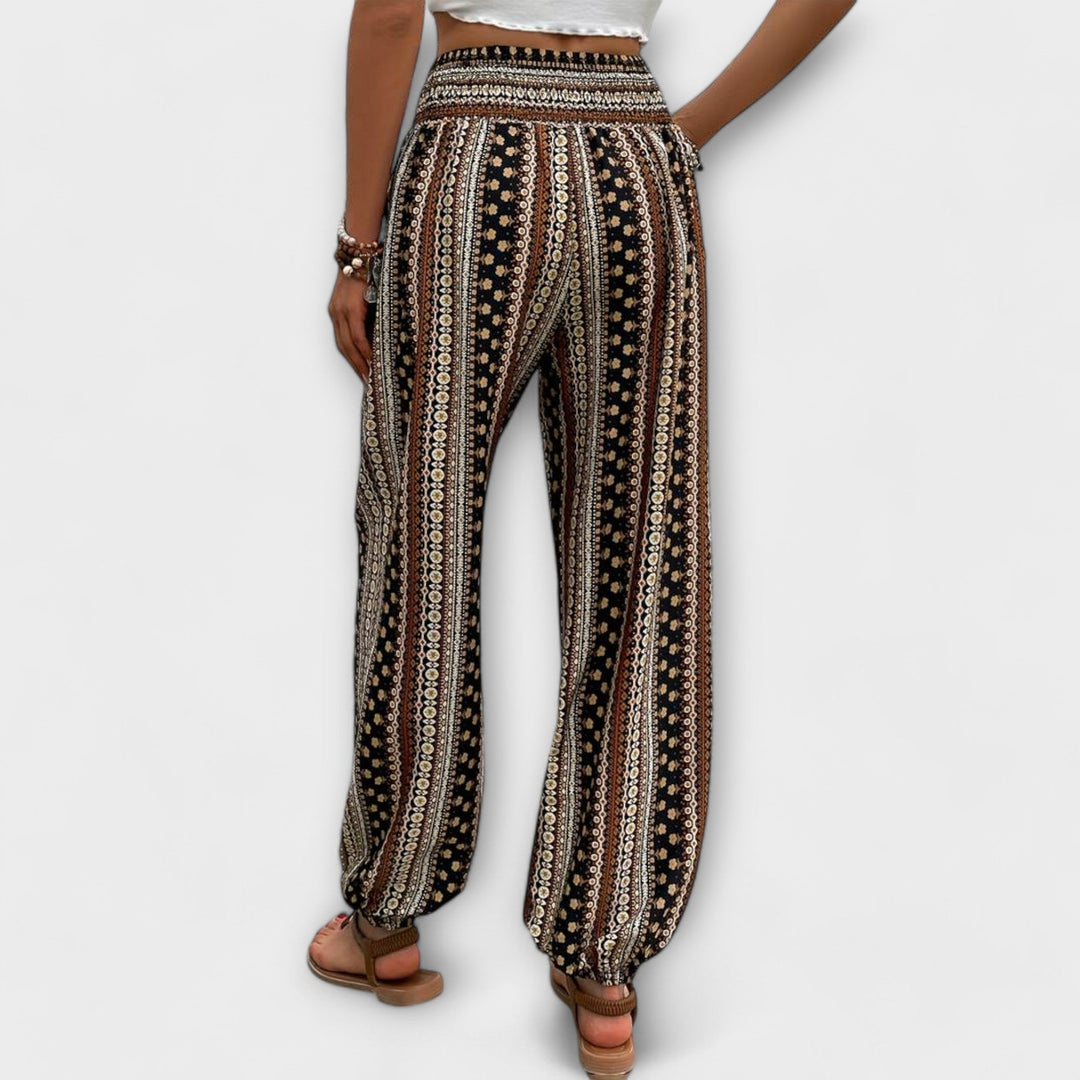 Folk Pattern Trousers