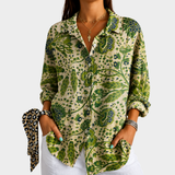 Denise - Bluza de evadare din grădină verde