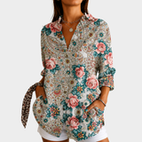 Colette - Bluză Vintage Roos Paisley