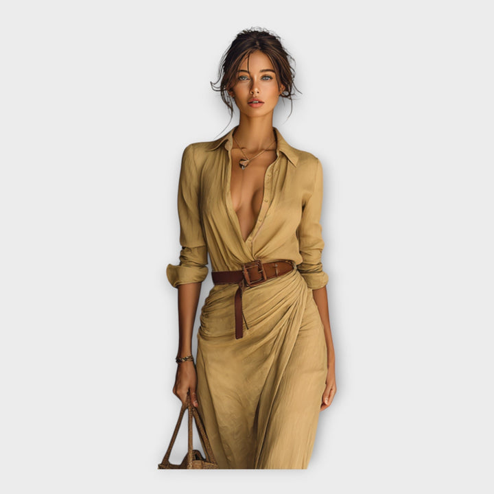 Rochie lejeră cu un strop de eleganță clasică