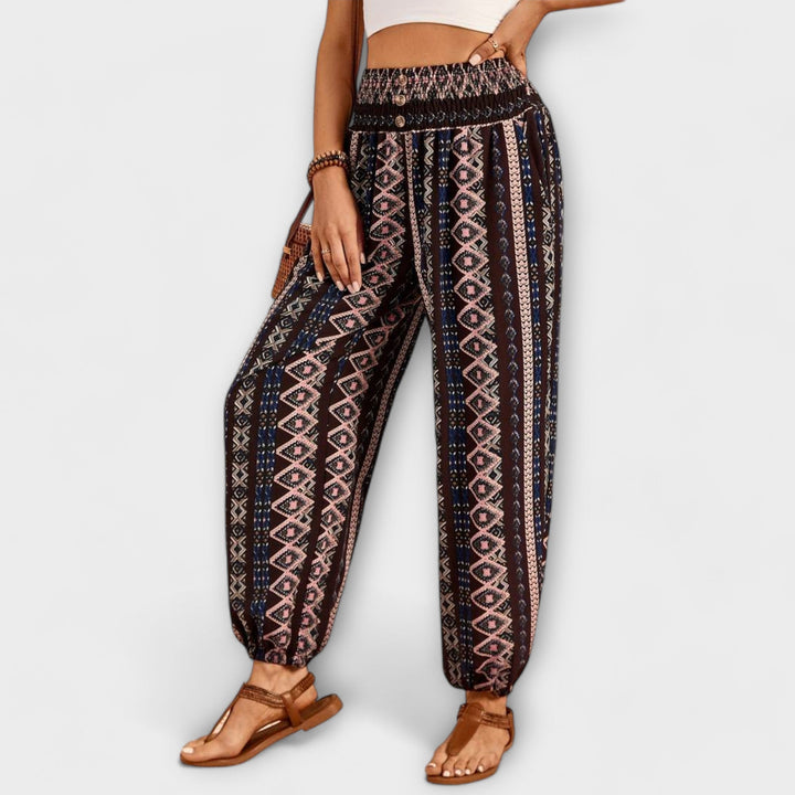 Folk Pattern Trousers