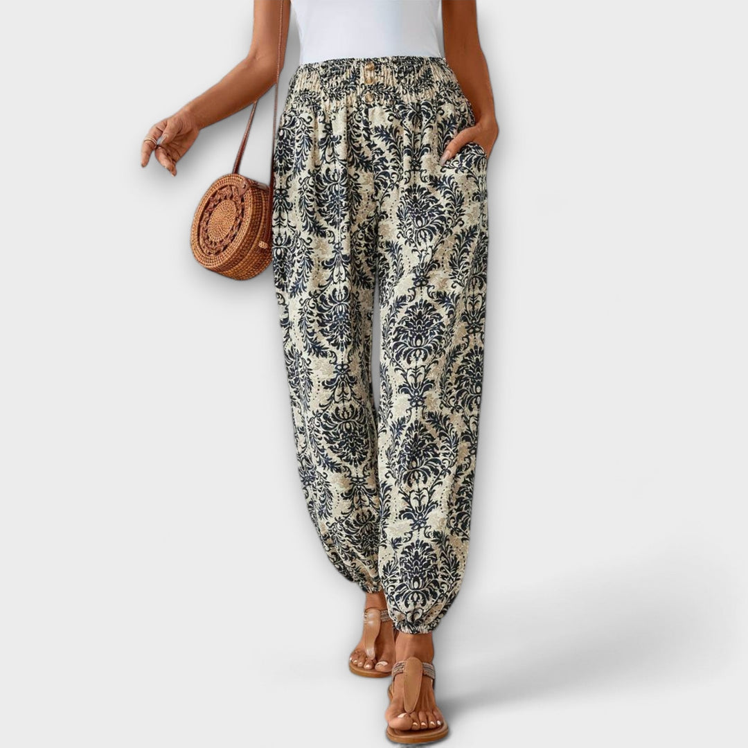 Folk Pattern Trousers