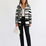 Ilinca - Véronique Graphic Stripe Padded Jacket