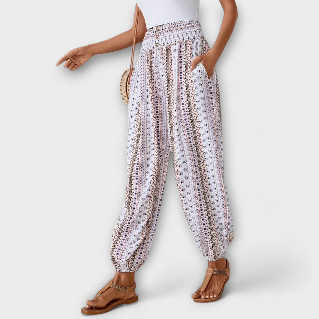 Folk Pattern Trousers