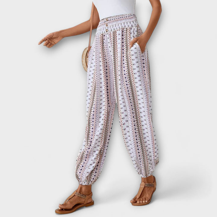 Folk Pattern Trousers