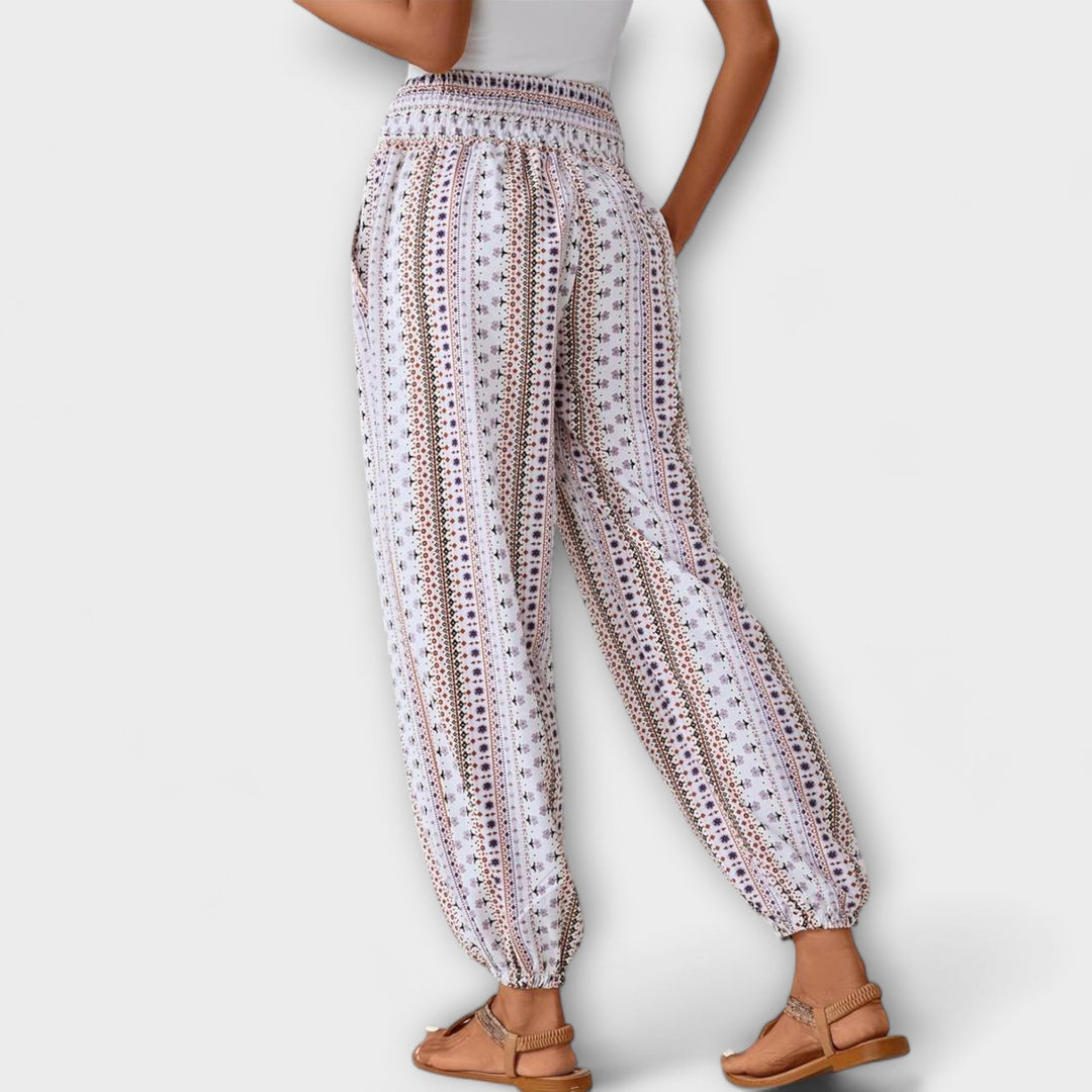 Folk Pattern Trousers