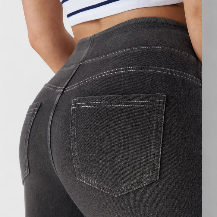 Speranța - Pantaloni elastici și confortabili cu talie înaltă