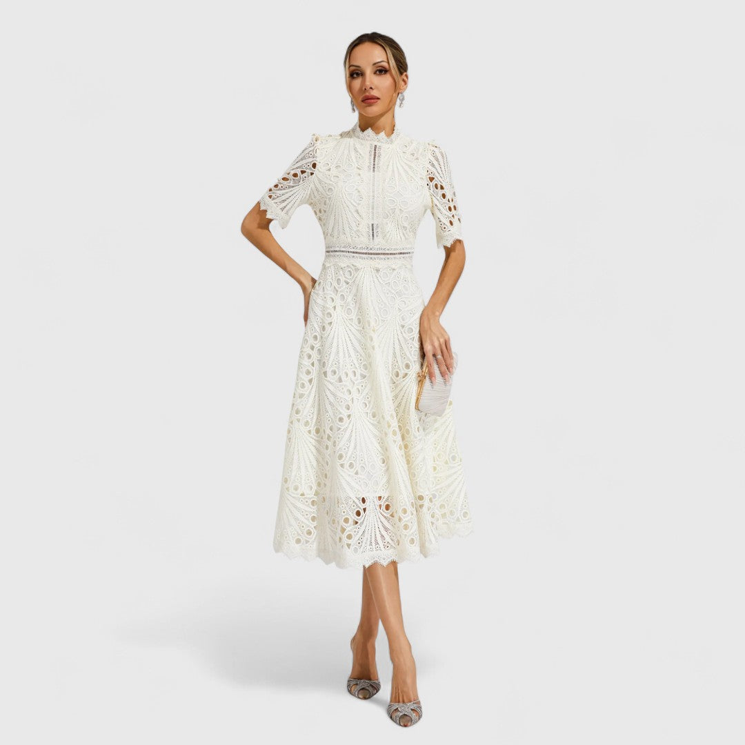 Lydia - Rochie Elegantă cu Dantelă pentru Femei