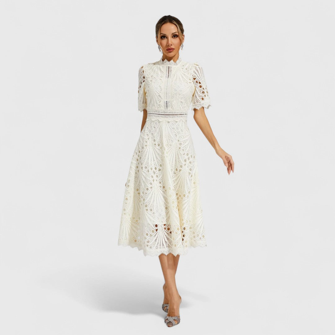 Lydia - Rochie Elegantă cu Dantelă pentru Femei