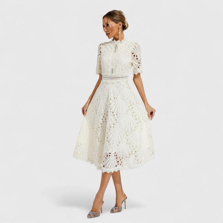 Lydia - Rochie Elegantă cu Dantelă pentru Femei