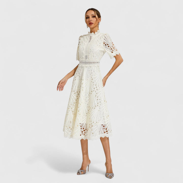 Lydia - Rochie Elegantă cu Dantelă pentru Femei