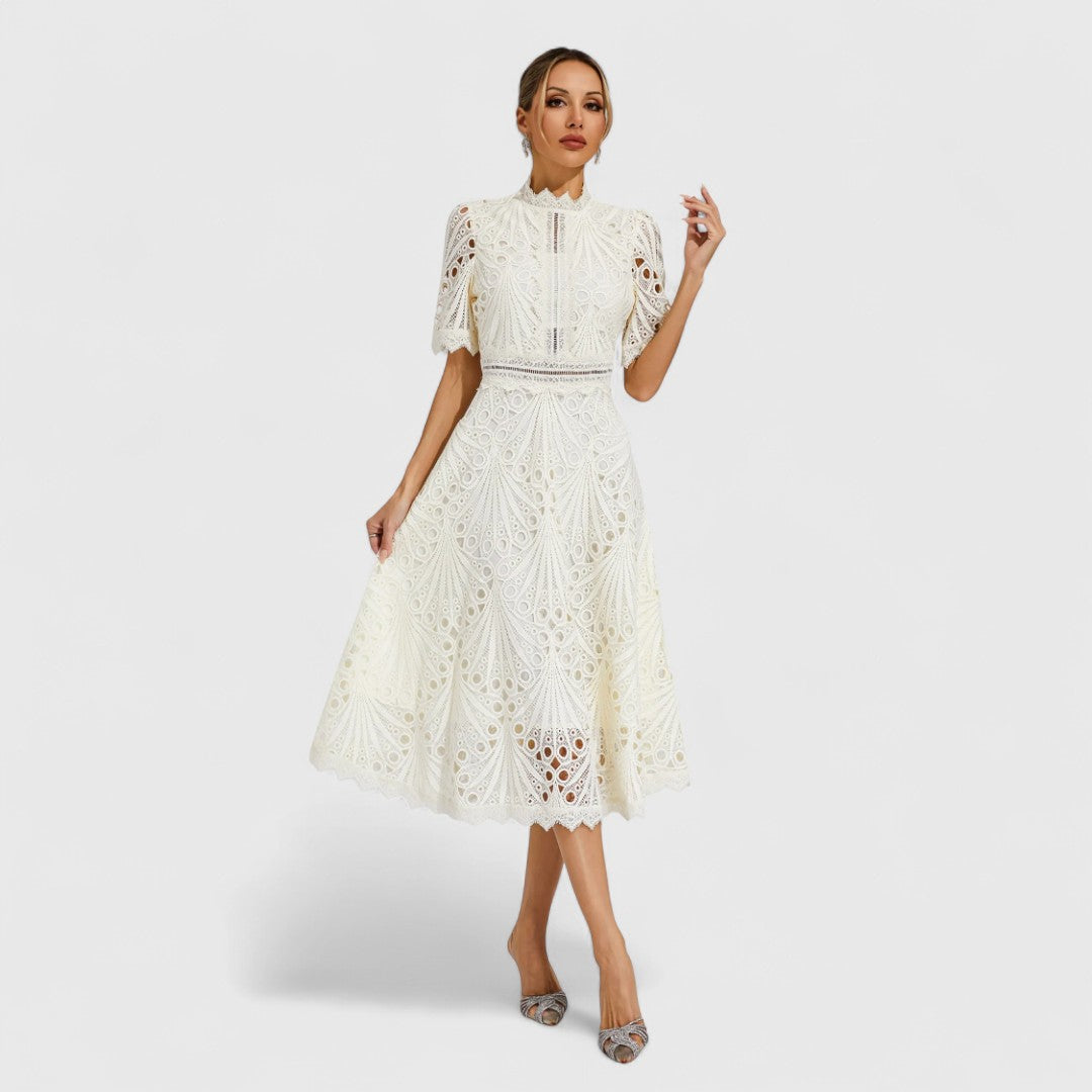 Lydia - Rochie Elegantă cu Dantelă pentru Femei