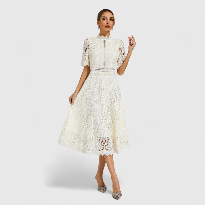 Lydia - Rochie Elegantă cu Dantelă pentru Femei