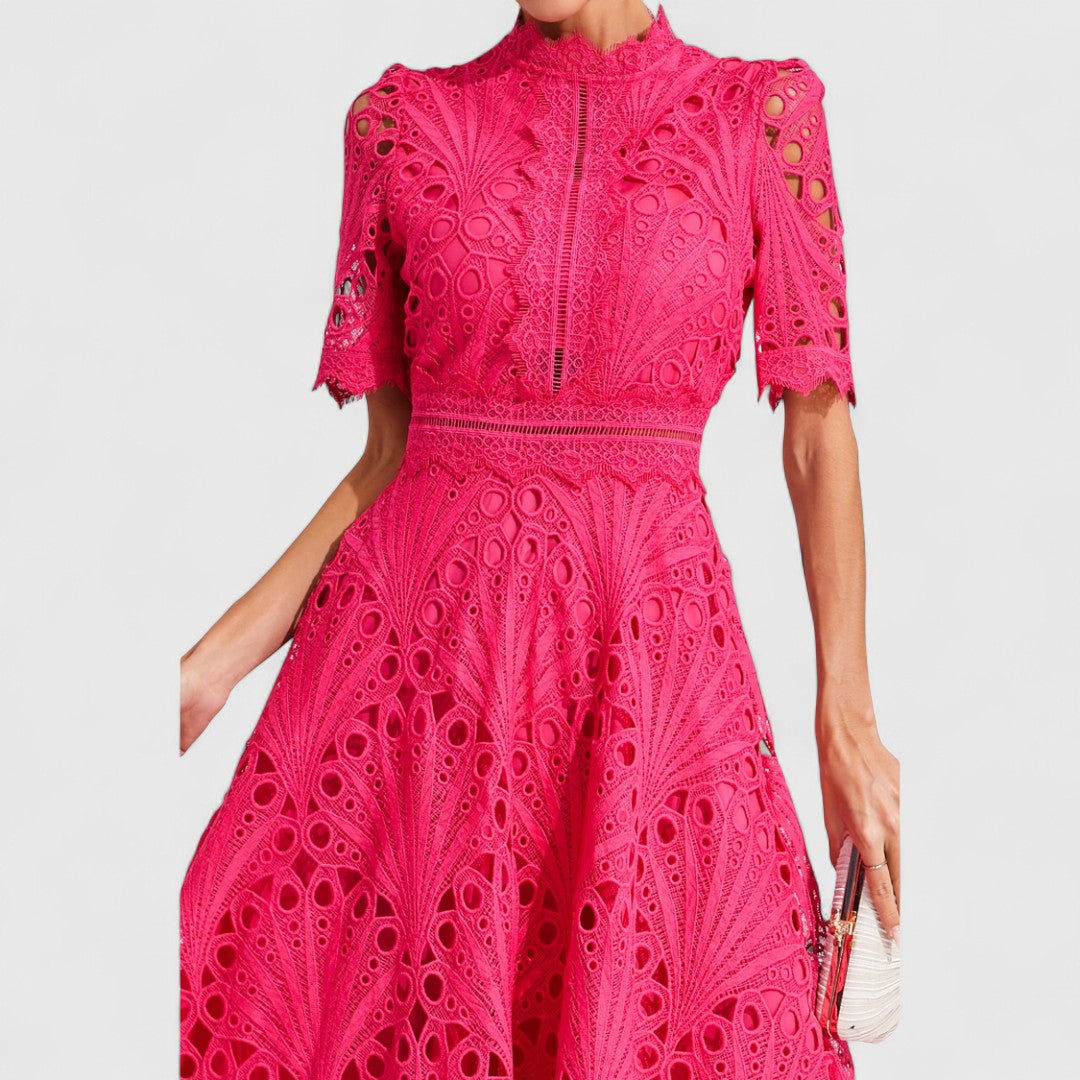 Lydia - Rochie Elegantă cu Dantelă pentru Femei