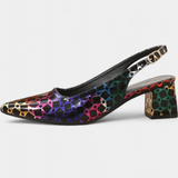 Agnes - Pantofi cu Toc Geometrici