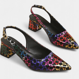 Agnes - Pantofi cu Toc Geometrici
