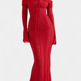 Alberte - Rochie off-shoulder