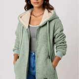 Birgitta - Jachetă elegantă din fleece în design nordic