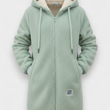 Birgitta - Jachetă elegantă din fleece în design nordic