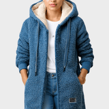 Birgitta - Jachetă elegantă din fleece în design nordic