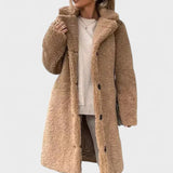 Birgitte - Jachetă teddy elegantă cu design luxos