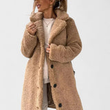 Birgitte - Jachetă teddy elegantă cu design luxos