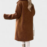 Birgitte - Jachetă teddy elegantă cu design luxos