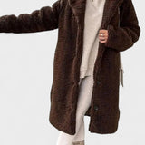 Birgitte - Jachetă teddy elegantă cu design luxos