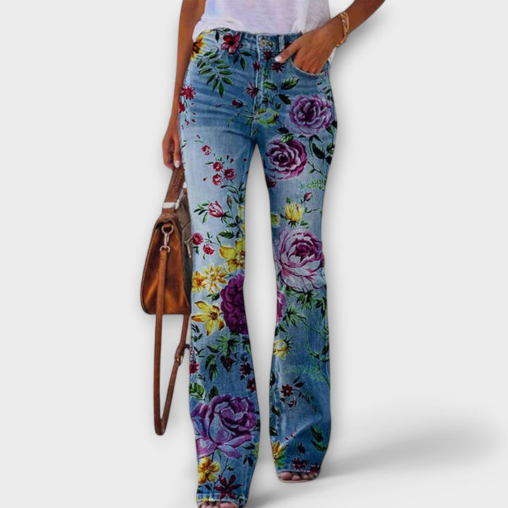 Pantaloni Floral