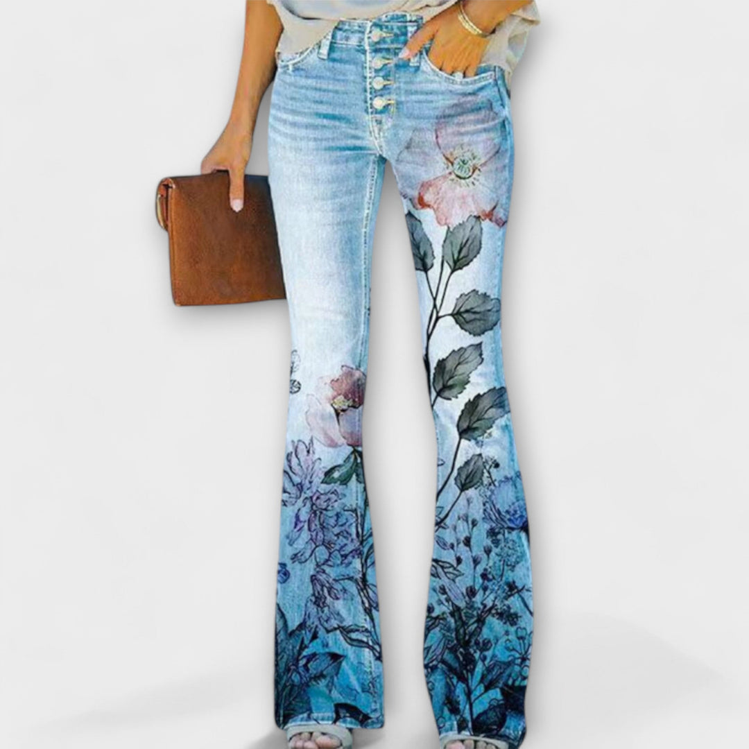 Pantaloni Floral