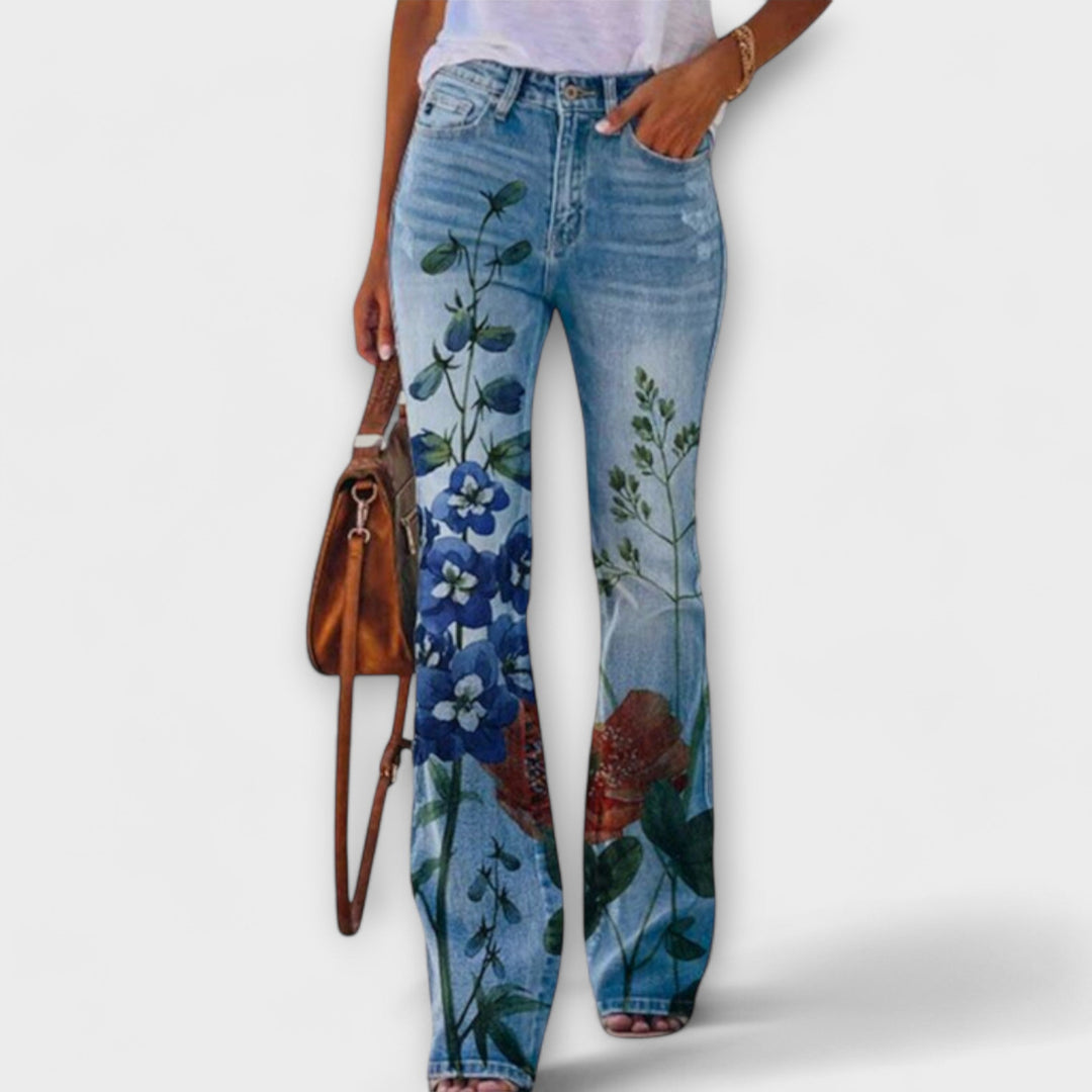 Pantaloni Floral