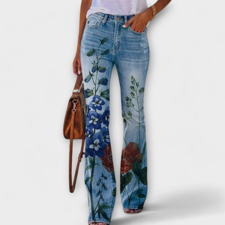 Pantaloni Floral