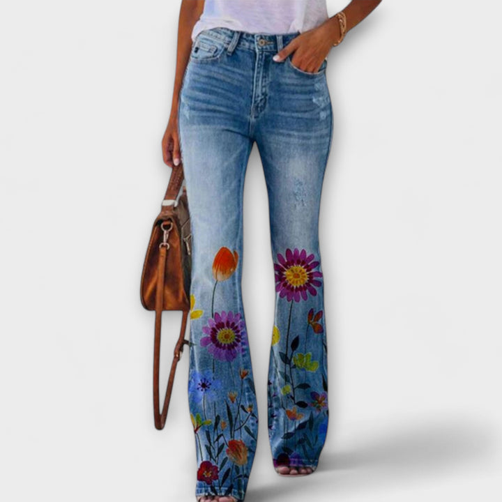 Pantaloni Floral