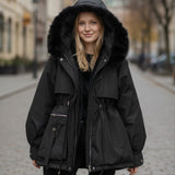 Cecilie - Jachetă elegantă de iarnă în design luxos