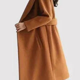 Clara - Palton elegant cu curea