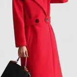 Clara - Palton elegant cu curea
