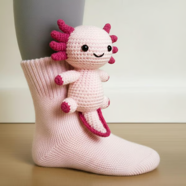 Alexandra | Sosete Axolotl