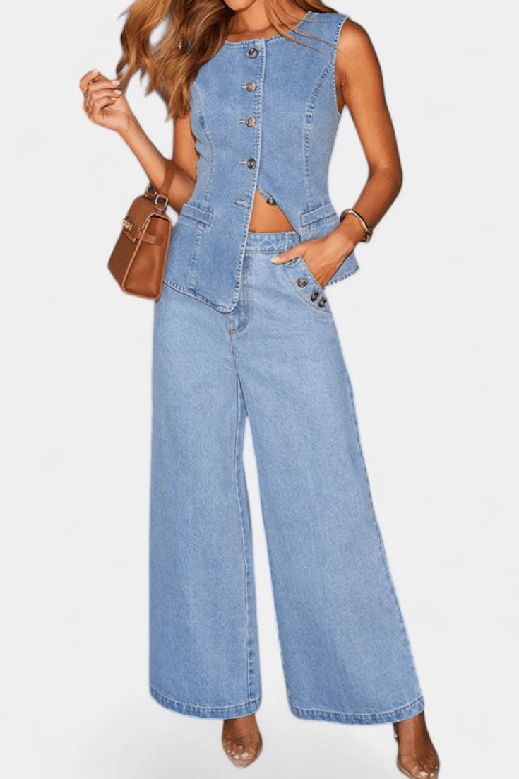 Emma - Set din denim