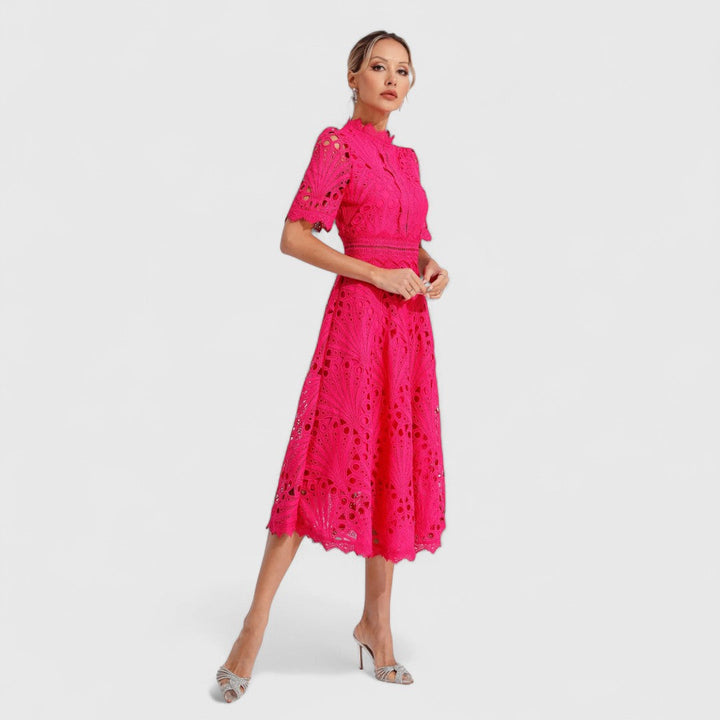 Lydia - Rochie Elegantă cu Dantelă pentru Femei