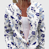 Franca - Cardigan vintage cu păsări