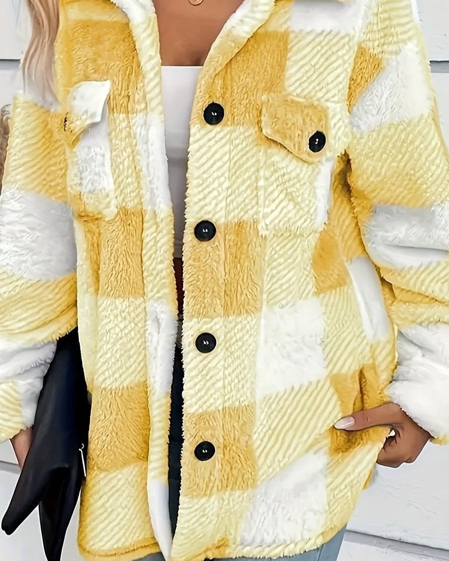 Gitte | Jachetă din fleece stilată