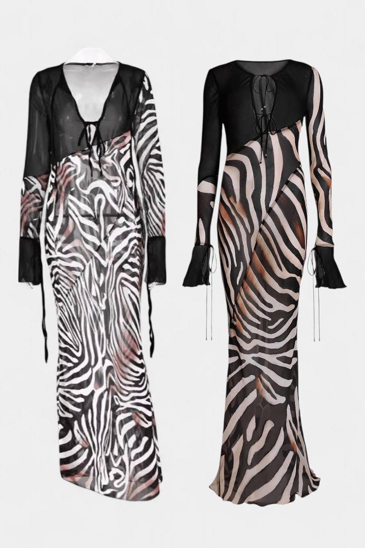 Gry | Rochie Zebra