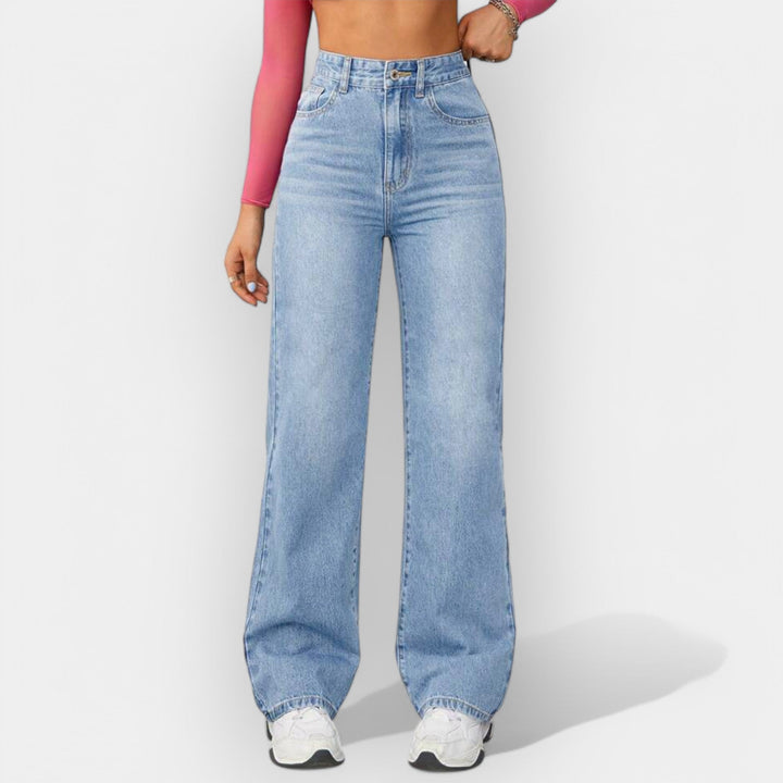 Jeans cu croială dreaptă